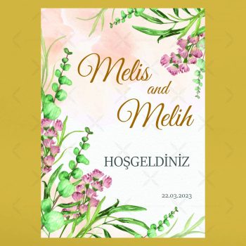 Karşılama Pano Tasarım #040