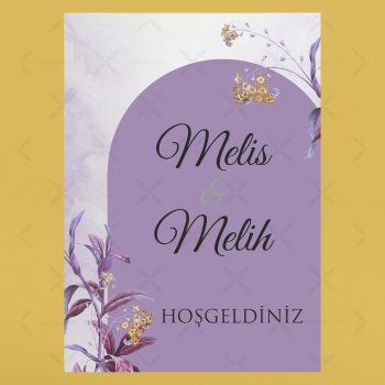 Karşılama Pano Tasarım #058