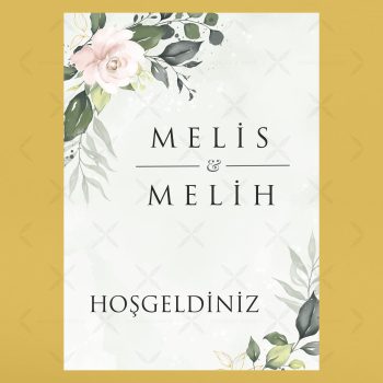 Karşılama Pano Tasarım #061