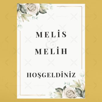 Karşılama Pano Tasarım #100-2