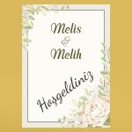 Karşılama Pano Tasarım #019