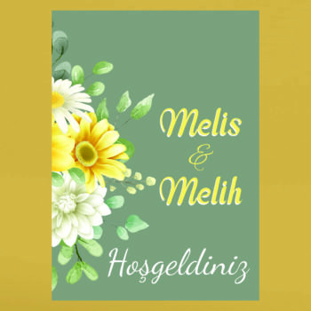 Karşılama Pano Tasarım #021