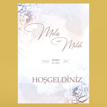 Karşılama Pano Tasarım #023