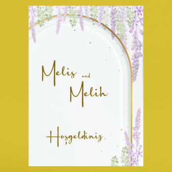 Karşılama Pano Tasarım #028