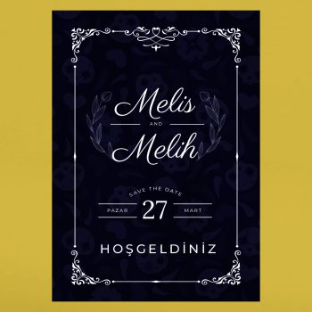 Karşılama Pano Tasarım #032