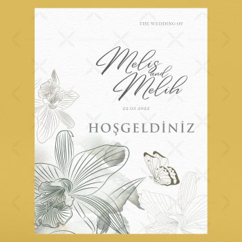 Karşılama Pano Tasarım #043