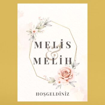 Karşılama Pano Tasarım #083-2