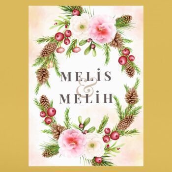 Karşılama Pano Tasarım #085