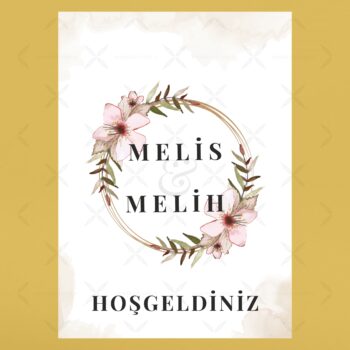 Karşılama Pano Tasarım #098