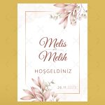 Karşılama Pano Tasarım #118