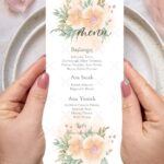 Menü Kartı - Tasarım #117