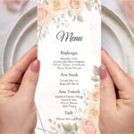 Menü Kartı - Tasarım #199