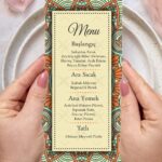 Menü Kartı - Tasarım #207