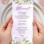 Menü Kartı - Tasarım #209