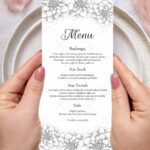 Menü Kartı - Tasarım #216