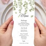 Menü Kartı - Tasarım #218