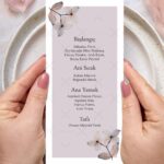 Menü Kartı - Tasarım #22