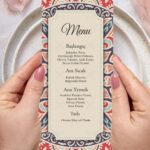 Menü Kartı - Tasarım #220