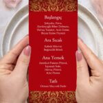 Menü Kartı - Tasarım #28