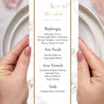 Menü Kartı - Tasarım #43