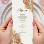 Menü Kartı - Tasarım #65