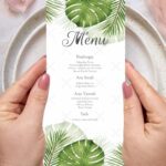 Menü Kartı - Tasarım #77