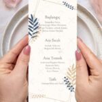 Menü Kartı - Tasarım #13