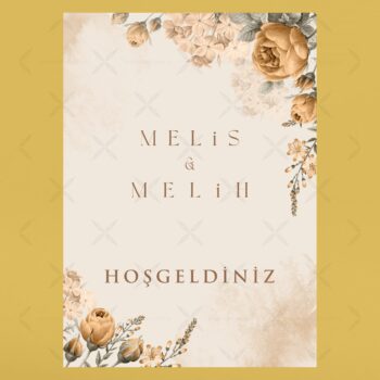 Karşılama Pano Tasarım #075